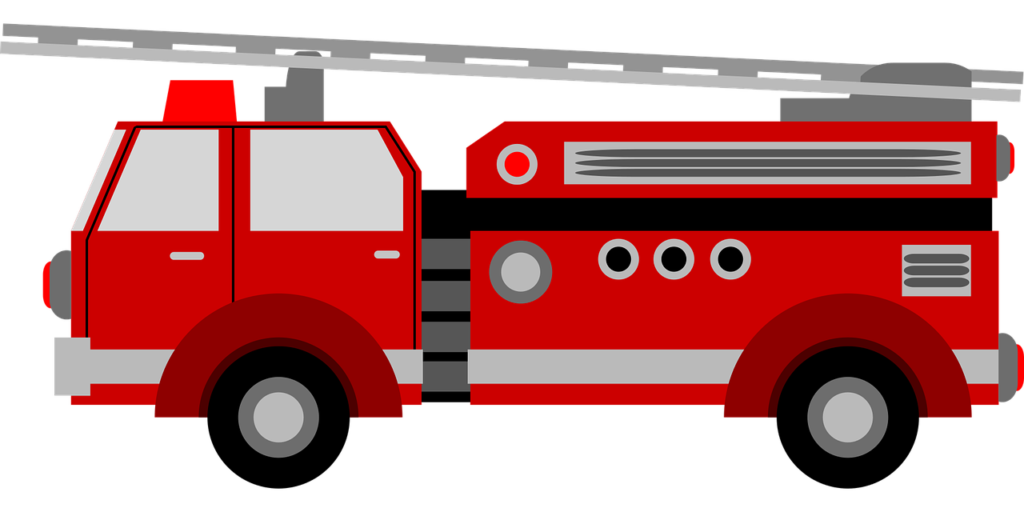 firetruck kids child fire red 1789560